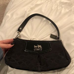 Coach Madison Op Art Handle Pouch